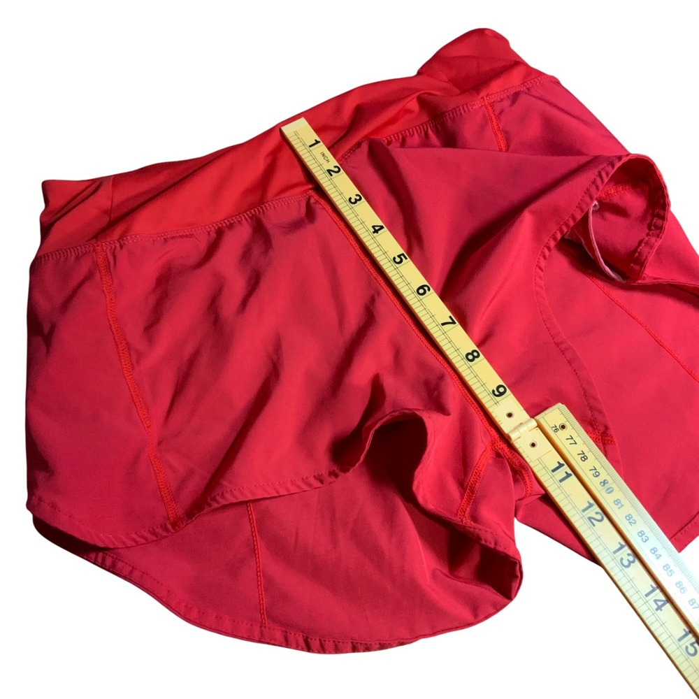 Lululemon Speed Up Shorts 2.5" Red size Medium - Picture 9 of 11